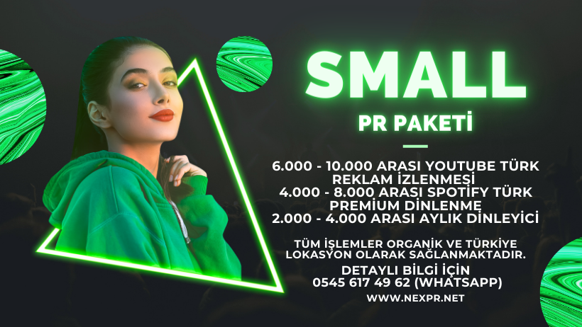 Small PR Paketi - NexPR Müzik PR